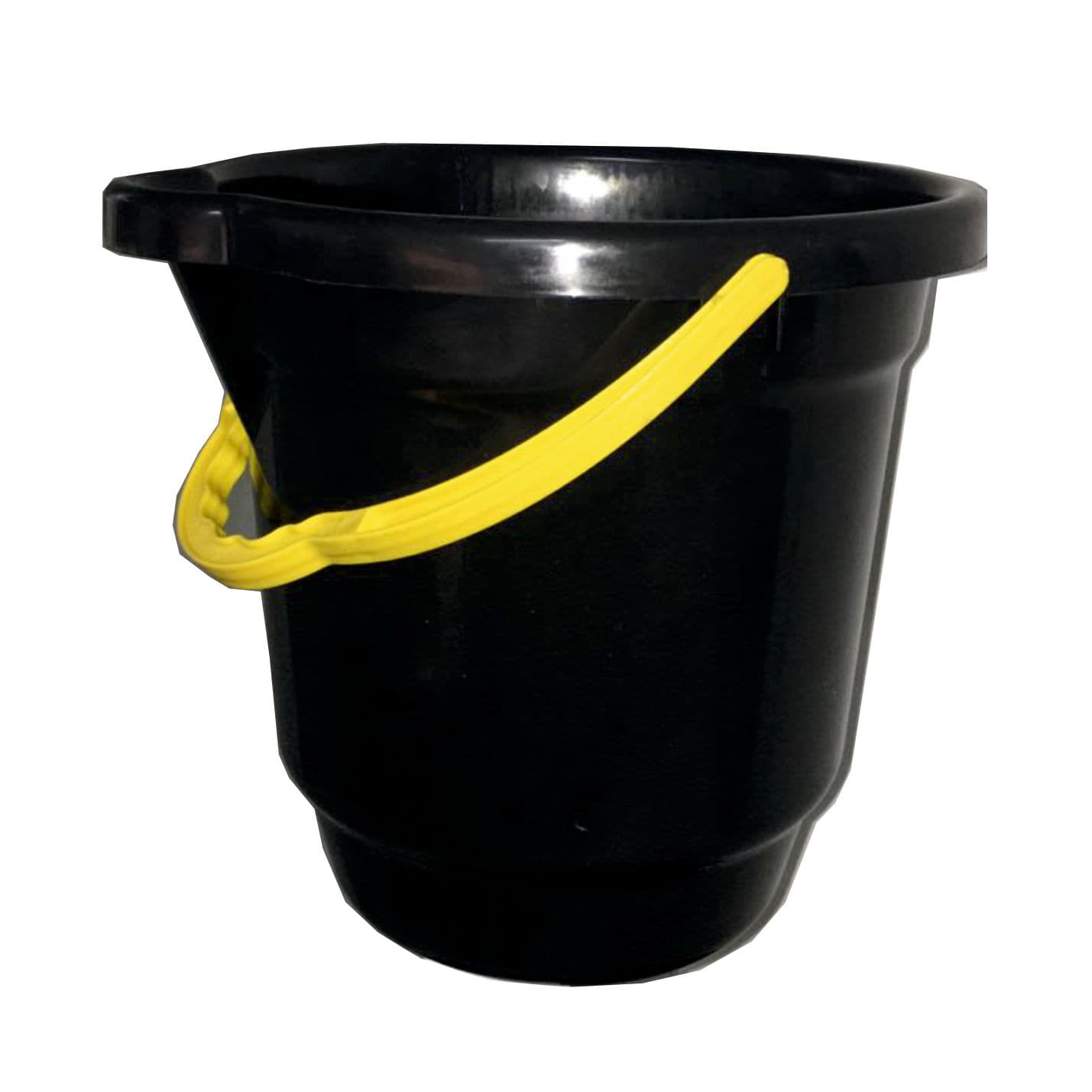 BALDE PLASTICO 10 LTS NEGRO