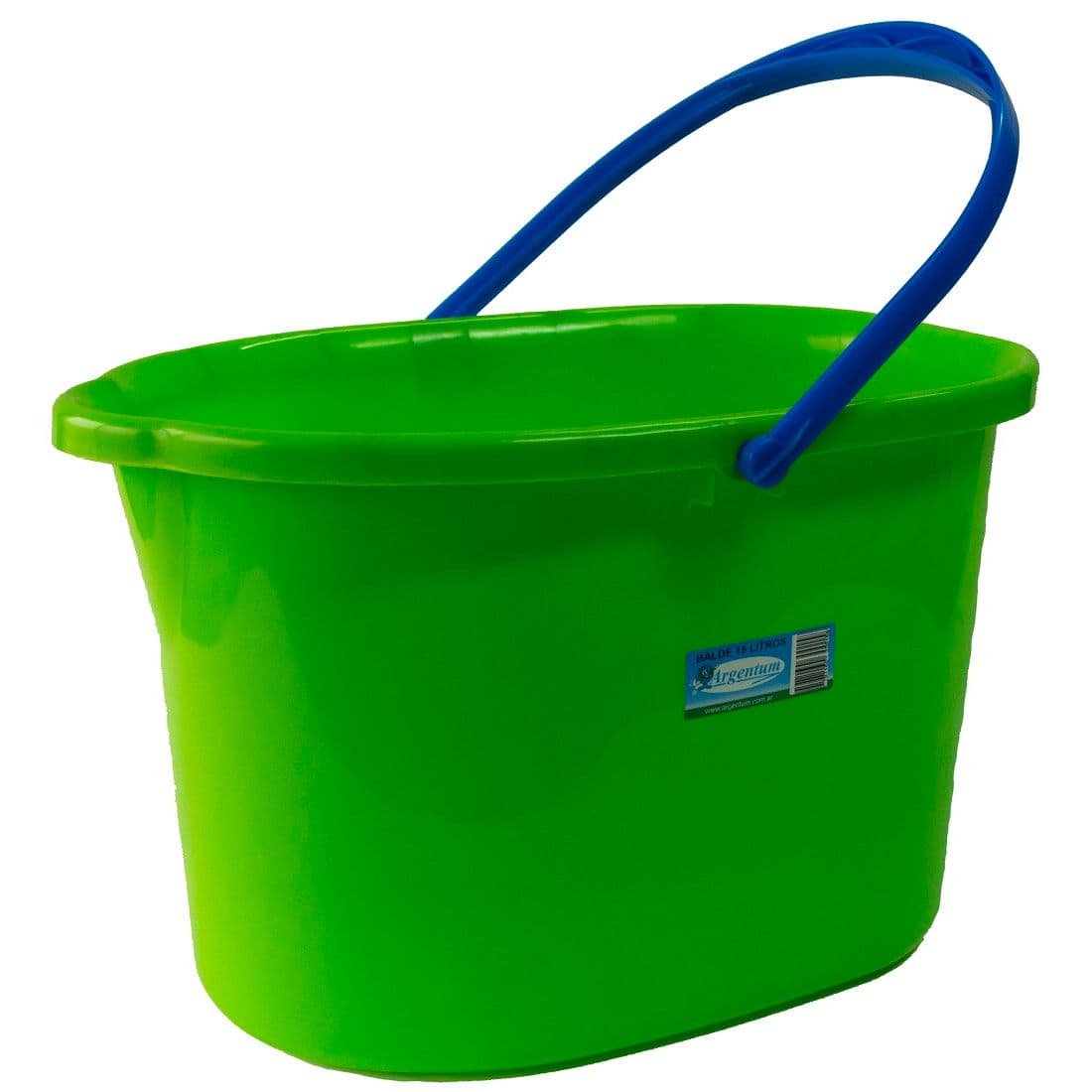 BALDE PLASTICO 15 LTS OVAL